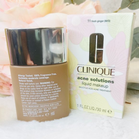 Clinique Acne Solutions Makeup 11 Fresh Ginger 1oz - Picture 3 of 4